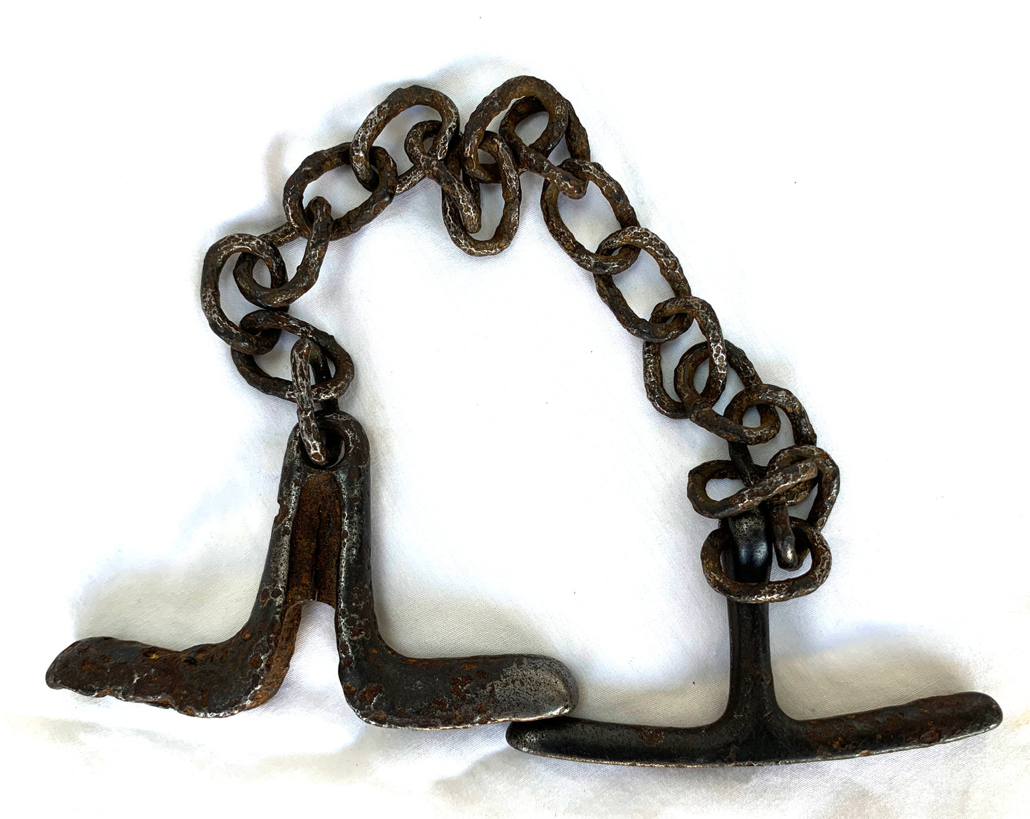 WW2 German SS Come Alongs' or 'Nippers' Prisoner Restraints.